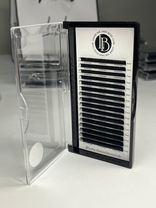 EXTENSIONES CLÁSICAS / GROSOR 0.12 / CURVA D / MIX 6-13mm